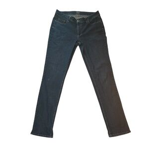 Women's Lee Riders Straight Leg 5 Pocket Blue Jeans 36” Waist